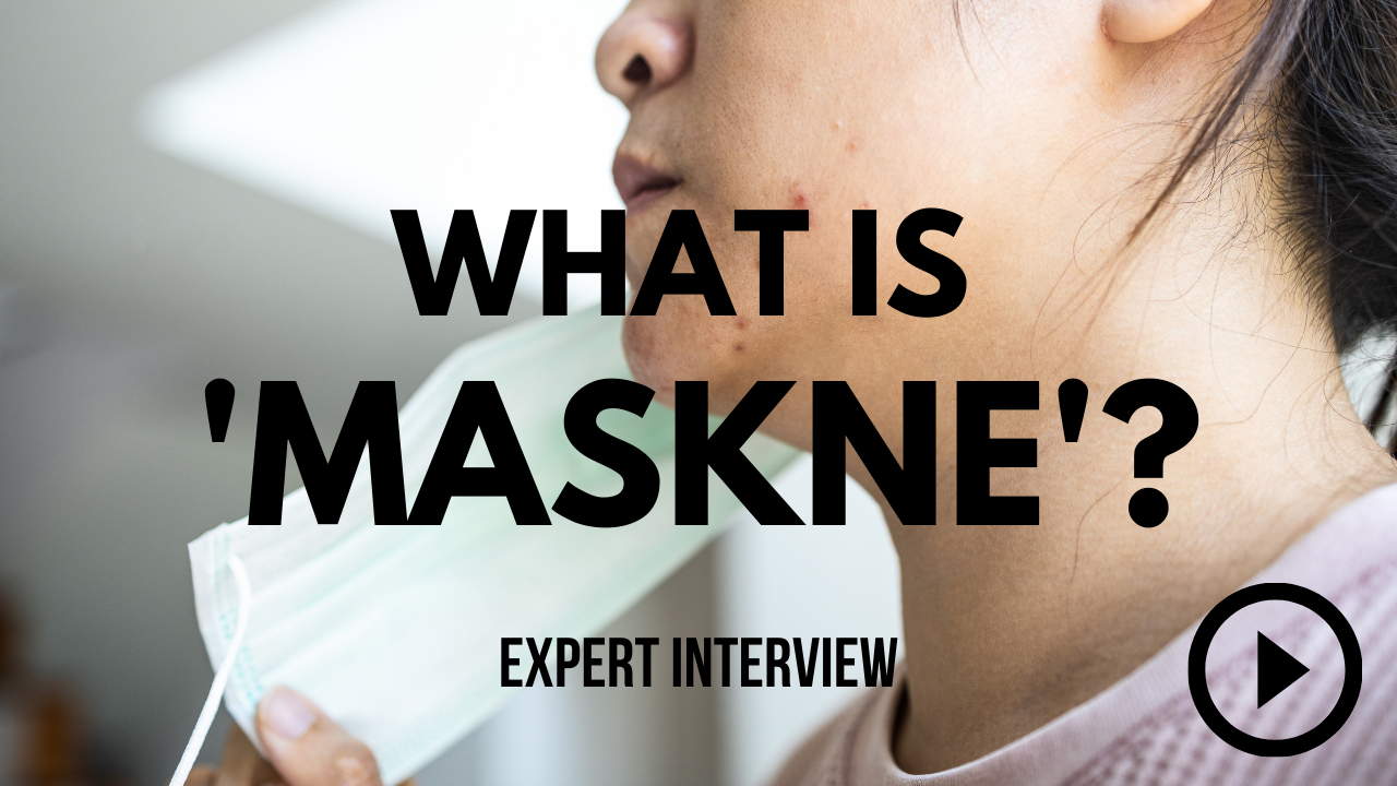 What is 'maskne'?