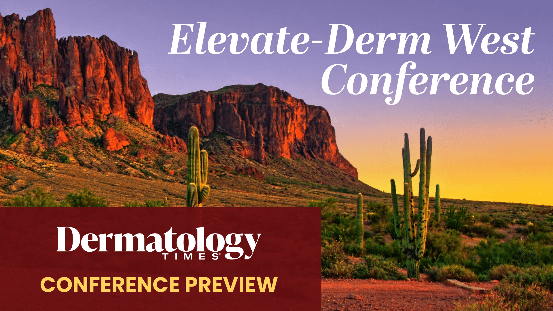 Dermatology Times conference preview graphic